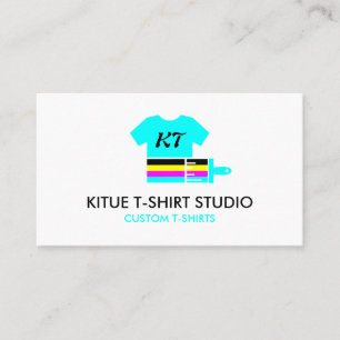 Bekleidung Shirt-Wärmeübertragung speichern Visitenkarte