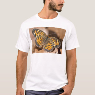 Bekleidung und Geschenke für braune und orangefarb T-Shirt