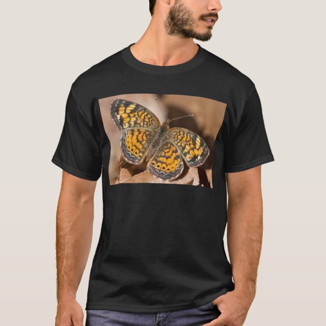 Bekleidung und Geschenke für braune und orangefarb T-Shirt (Vorderseite)