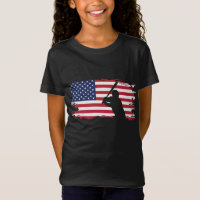 Bekleidung unter amerikanischer Flagge - Baseball