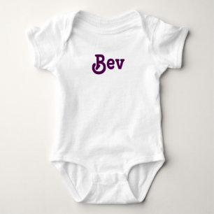 Bekleidungs Baby Bev Strampler