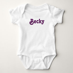 Bekleidungsbaby Becky Baby Strampler