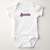 Bekleidungsbaby Bonnie