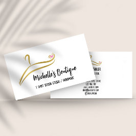 Bekleidungsgewächse Einzelhandel T Shirt Bekleidun Visitenkarte