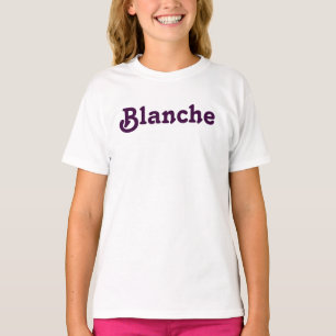 BekleidungsGirls Blanche T-Shirt