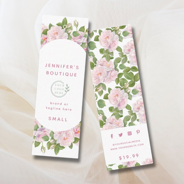 Bekleidungsmarken Rose für kleine Unternehmen Prei Telefonnummerkarte (Von Creator hochgeladen)