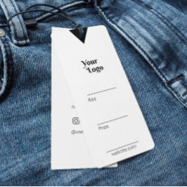 Bekleidungspreis Tag Business Danke Black&White