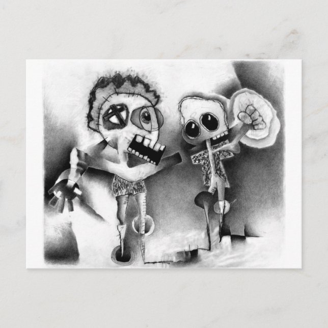 Bekleidungstherapie Postkarte (Vorderseite)