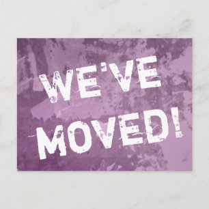 Beklemmendes Aussehen bewegter Postkarten