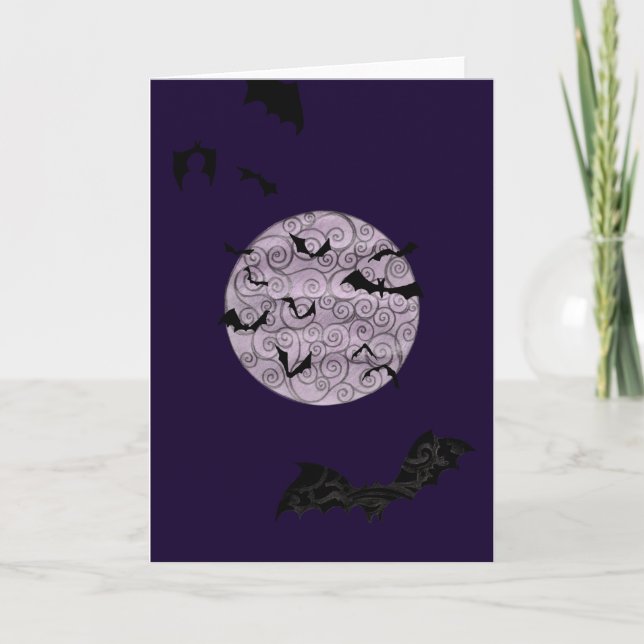 Bekloppter Mond - Geburtstagskarte Karte (Vorderseite)