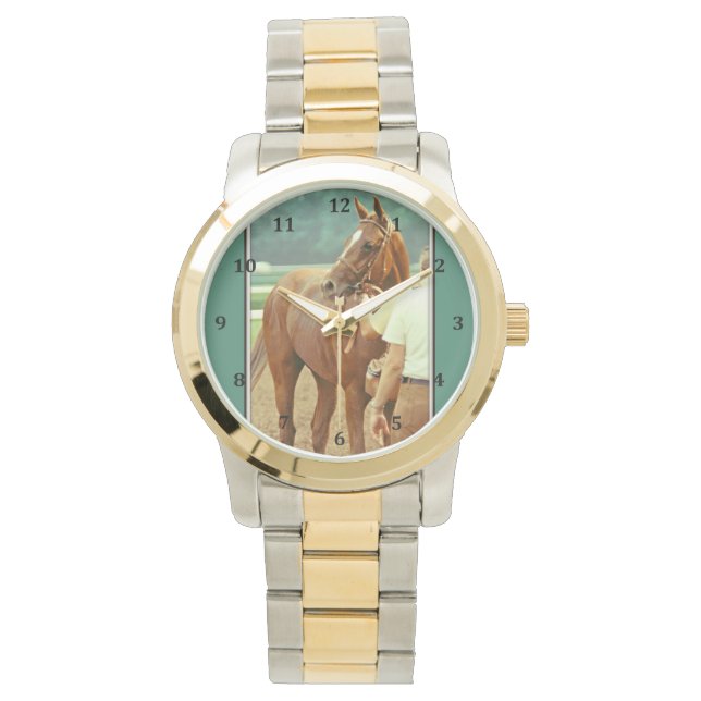 Bekräftigt durchdacht Racehorse 1978 Armbanduhr (Vorderseite)