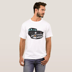Bel Air 1956 im Schwarzen T-Shirt