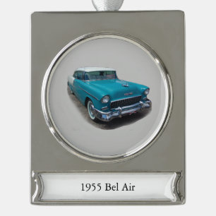 Bel Air-Banner-Organisation 1955 Banner-Ornament Silber