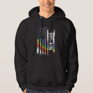 Bel-Air United Staaten störte Regenbogen unter US- Hoodie