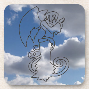 Bel ensemble de Dessous de verre Angel Personnalis