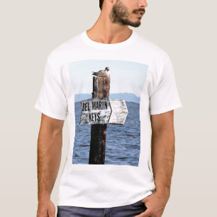 Bel-Hauptleitung befestigt Markierung T-Shirt