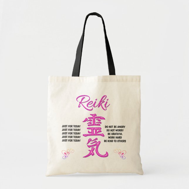 Bel sac fourre-tout élégant Reiki (Devant)