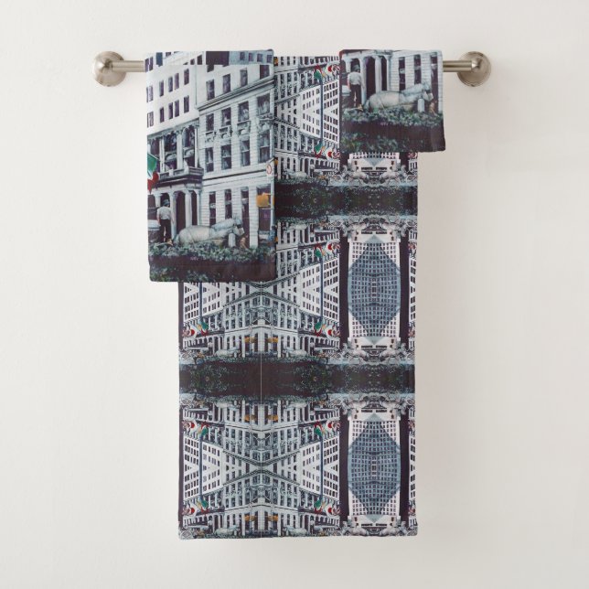 Beladen mit Personal Imagery Badhandtuch Set (Insitu)