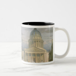 Belagerung des Pantheons, am 24. Juni 1848 Zweifarbige Tasse