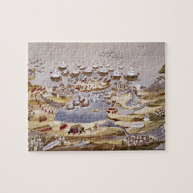 Belagerung und Seeschlacht, überziehen 13 von (Horizontal)