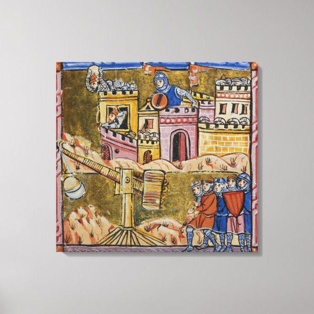 Belagerung von Antioch Leinwanddruck (Vorderseite)