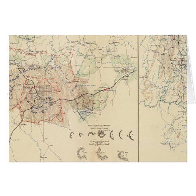 Belagerung von Atlanta (Vorderseite (Horizontal))