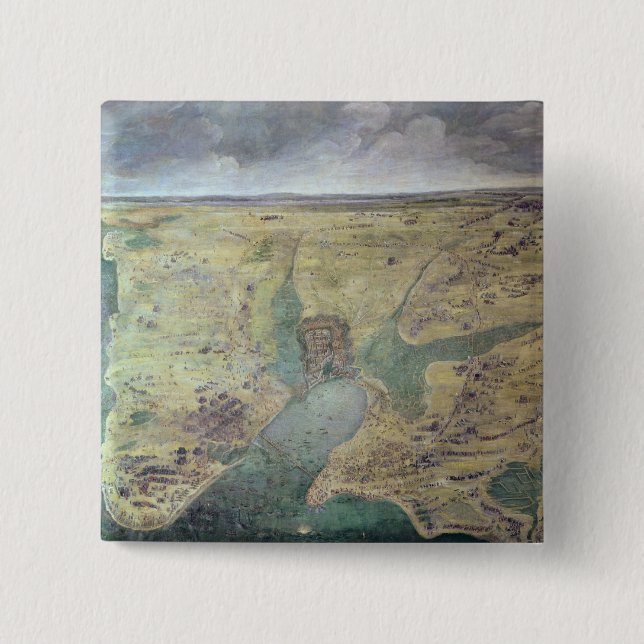 Belagerung von La Rochelle Button (Vorderseite)