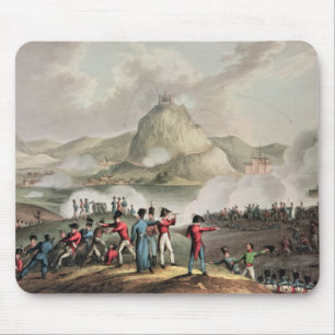 Belagerung von San Sebastián, graviert von Thomas Mousepad