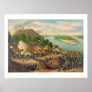 Belagerung von Vicksburg 13 15 17 Corps Gen US Gra Poster