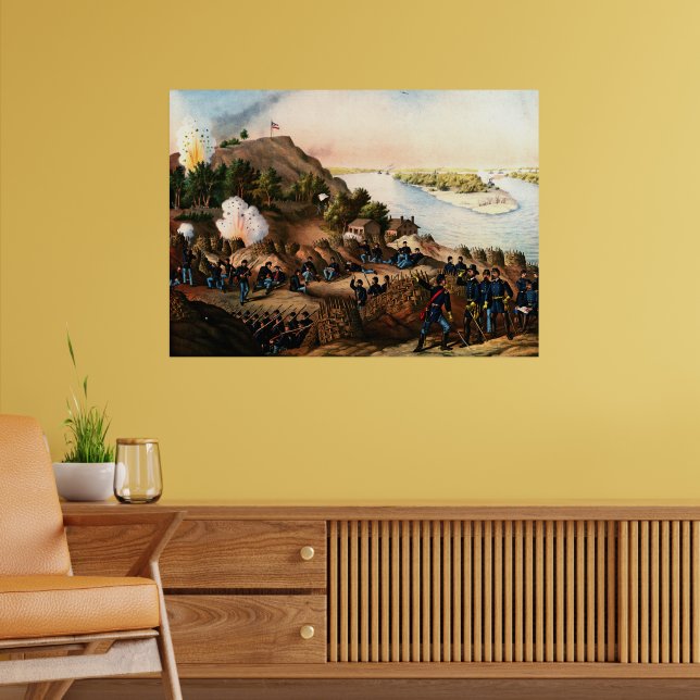 Belagerung von Vicksburg Ulysses S. Grant 1888 Poster (Wohnzimmer 2)
