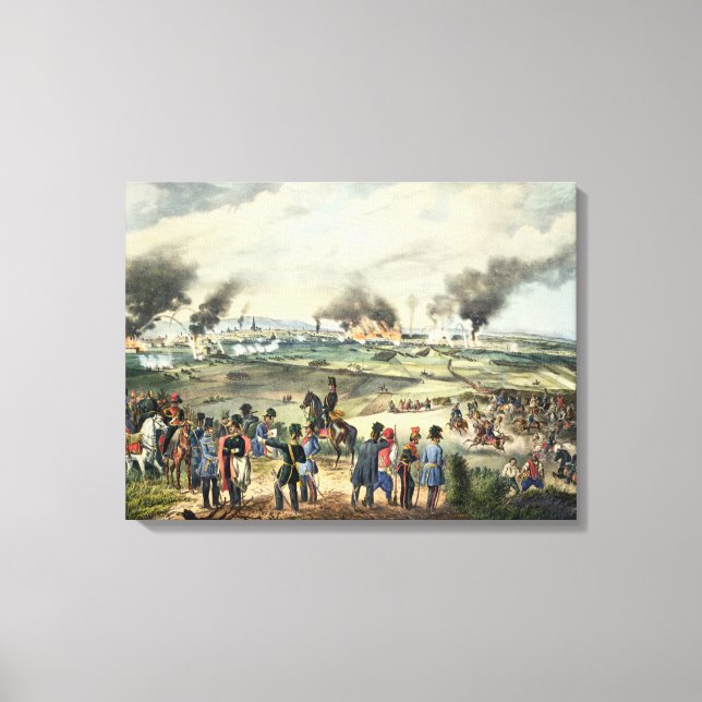 Belagerung von Wien, 28. Oktober 1848 Leinwanddruck (Vorderseite)