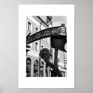 Belarus Беларусь Brest Брэст Architecture Poster