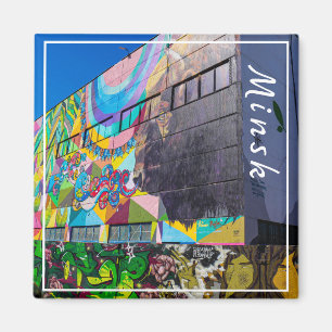 Belarus Беларусь Minsk Минск Architektur Magnet