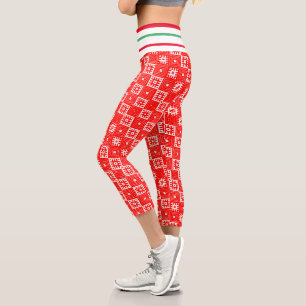 Belarus Беларусь Nationalflagge Farben Leggings