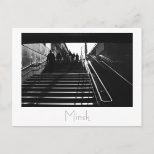 Belarus Б л а е с р у MinskьМінскМ Postkarte