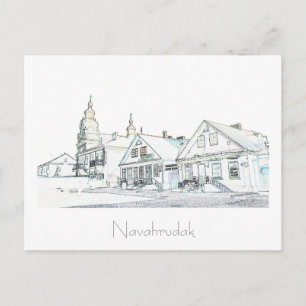 Belarus Б л а р е с уьНNavahrudakа Postkarte