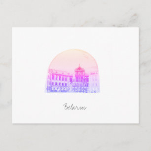 Belarus Б л а с е р Niasviz Nesvizh Burg Postcard Postkarte