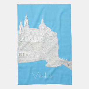 Belarus Б л а с е Víciebsk Vitebsk Architektur Geschirrtuch