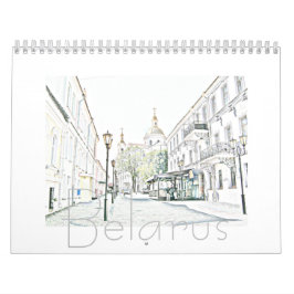 Belarus Architektur Landschaftskalender Kalender