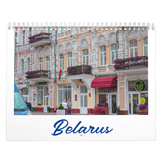 Belarus Architektur Landschaftskalender Kalender (Titelbild)