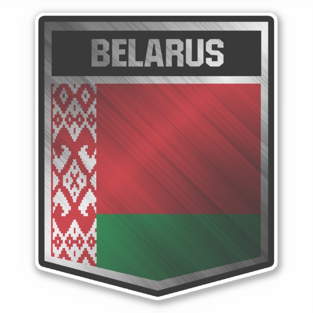 Belarus Aufkleber (Vorderseite)