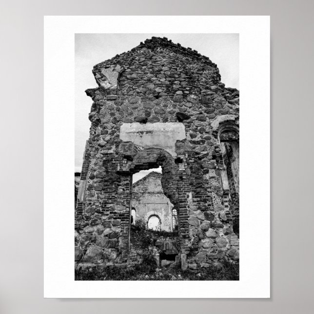 Belarus Begoml Biahoml Architecture Poster (Vorne)