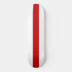 Belarus Flag (Red and White) Skateboard