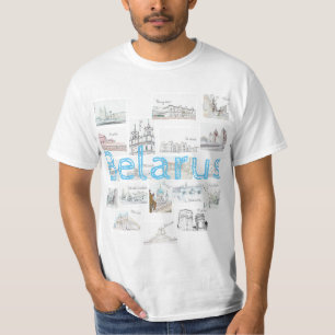Belarus Minsk Brest Architecture T - Shirt / Top