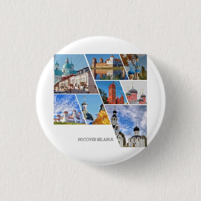 Belarus Mir Castle Architecture Button Button (Vorderseite)