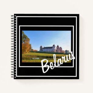 Belarus Mir Castle Architecture Nature Notebook Notizbuch