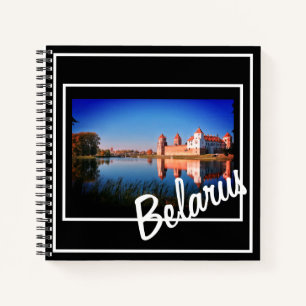 Belarus Mir Castle Architecture Nature Notebook Notizbuch