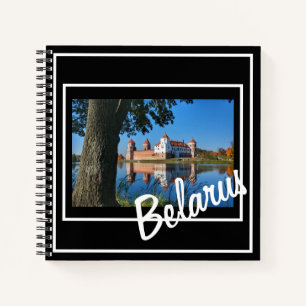 Belarus Mir Castle Architecture Nature Notebook Notizbuch