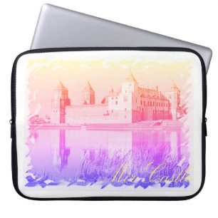 Belarus Mir Kastle Architektur Laptop Hülle Laptopschutzhülle