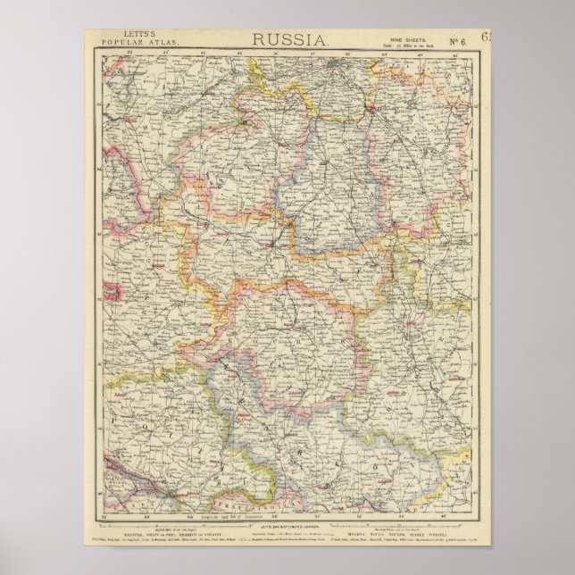 Belarus und Ukraine Poster (Vorne)